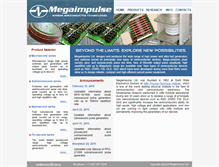 Tablet Screenshot of megaimpulse.com